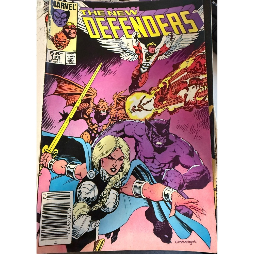 The New Defenders Marvel Comic Book‎ 142 1985 Star Comics